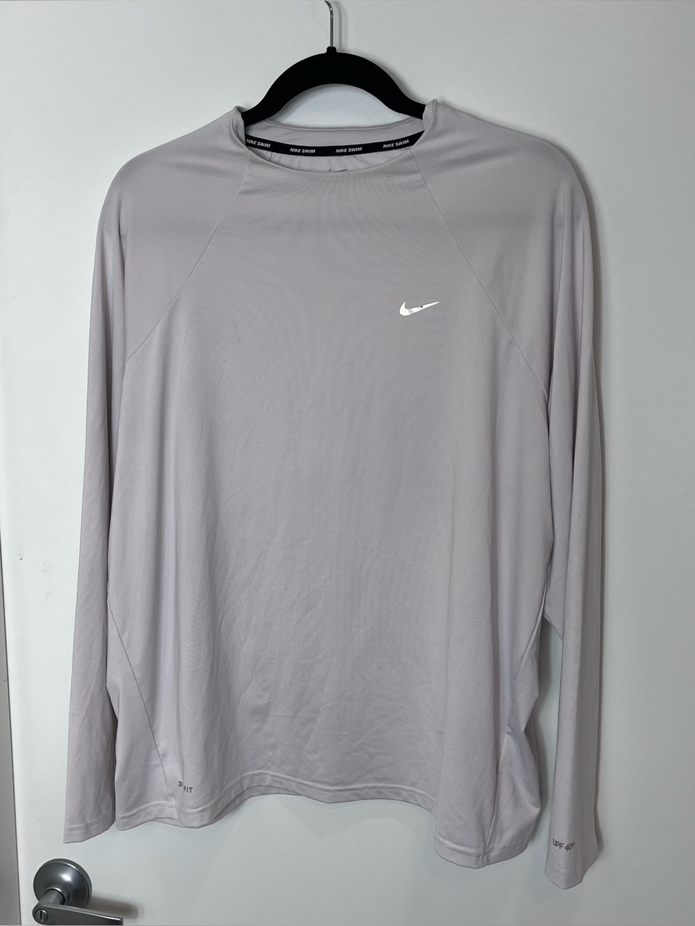 Nike Dri-Fit Hydroguard Long Sleeve Swim Tee UPF 40 2X Rash Guard Sun Protection
